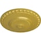 Ekena Millwork Lyon Ceiling Medallion (Fits Canopies up to 3 5/8"), Hand-Painted Rich Gold, 23 1/2"OD x 3 1/4"P CM23LYRGS - alternate 3